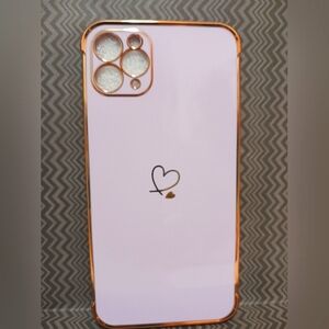 11 PROMAX Lavender and Gold Phone Case